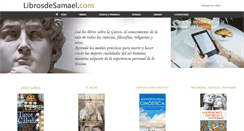 Desktop Screenshot of librosdesamael.com